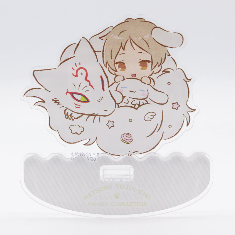 Natsume’s Book of Friends × Sanrio 2nd Collaboration Ver. Wobble Acrylic Stand - Natsume, Nyanko-sensei & Cinnamoroll
