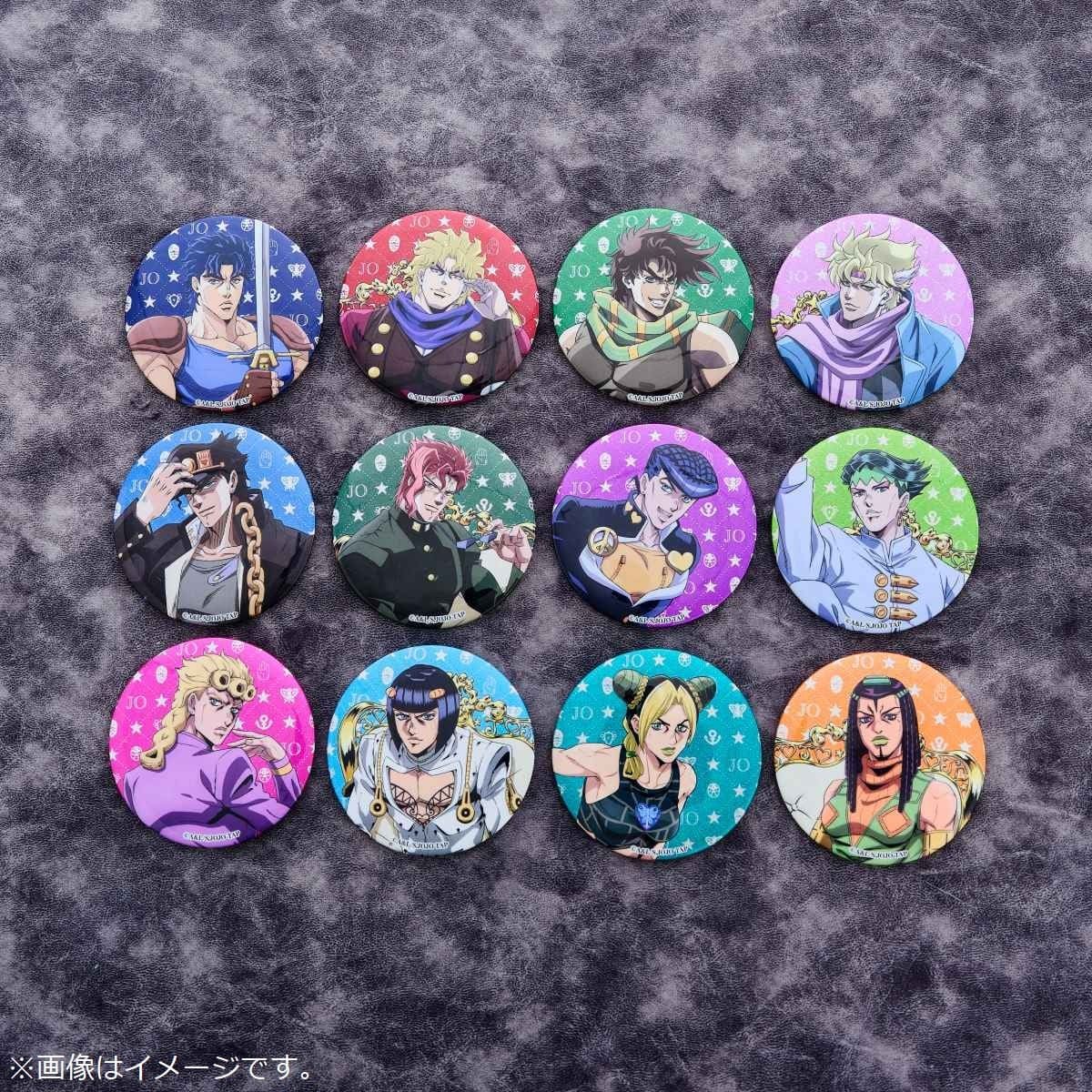JoJo's Bizarre Adventure JOJO WORLD 3 Glitter Can Badge - 1 Random
