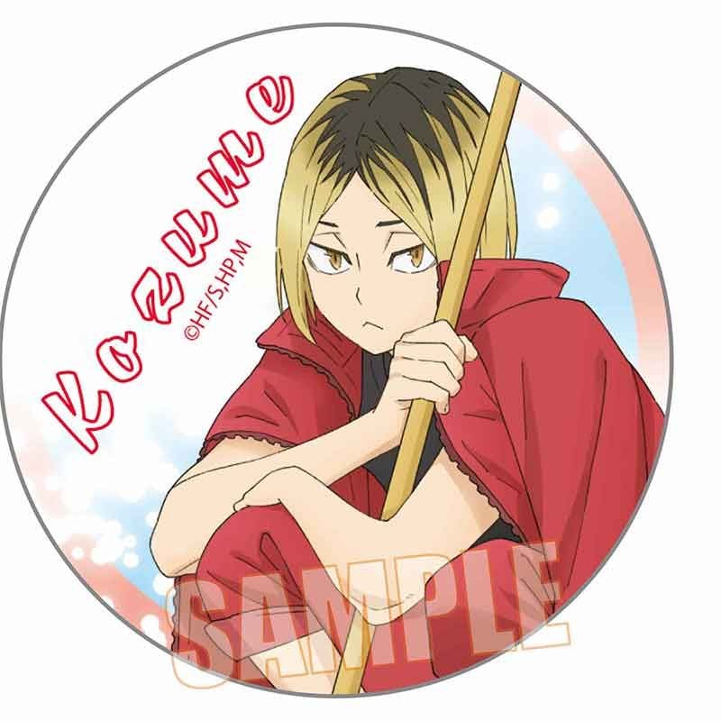 Haikyu!! Pool Cleaning Ver. Can Badge - Kenma Kozume