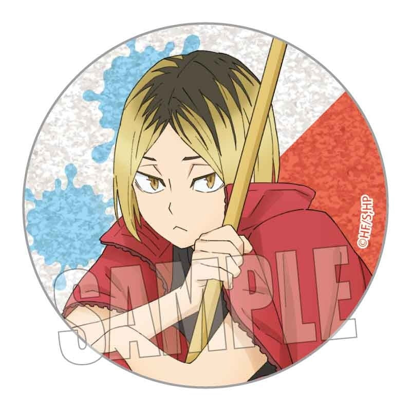 Haikyu!! Trading Glitter Can Badge: Pool Cleaning Ver. - 1 Random