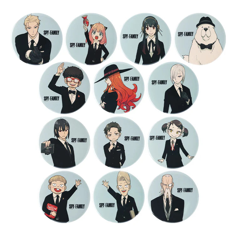 SPY×FAMILY "SPY×FAMILY Exhibition" Can Badge Collection - 1 Random