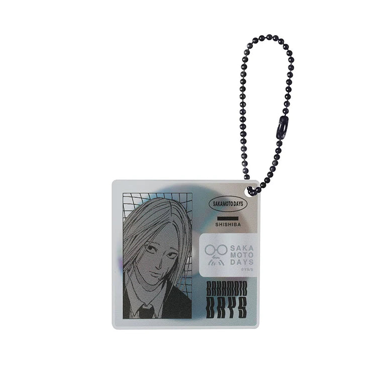 Sakamoto Days 2-Piece Set Disc-Style Keychain Collection - Shishiba & Osaragi