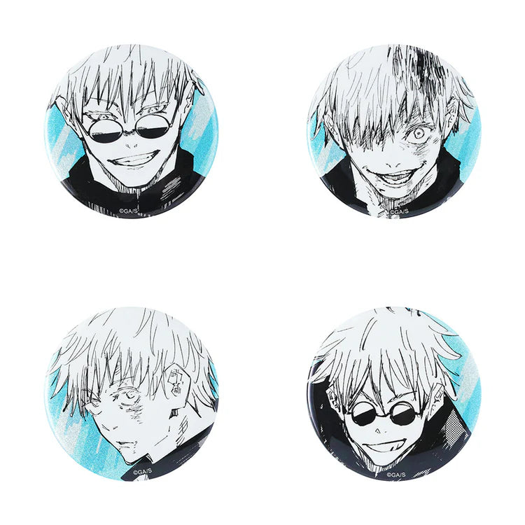 Jujutsu Kaisen Hidden Inventory/Premature Death Arc EMOTIONS Can Badge 4 Piece Set - Satoru Gojo