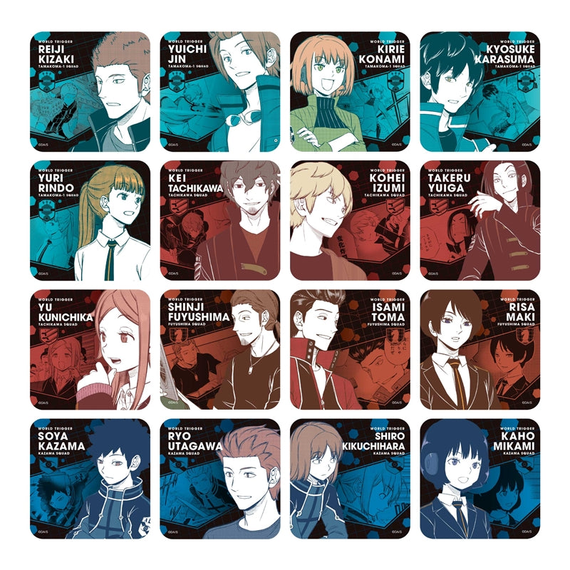 World Trigger Art Coaster 2nd Series - 1 Random