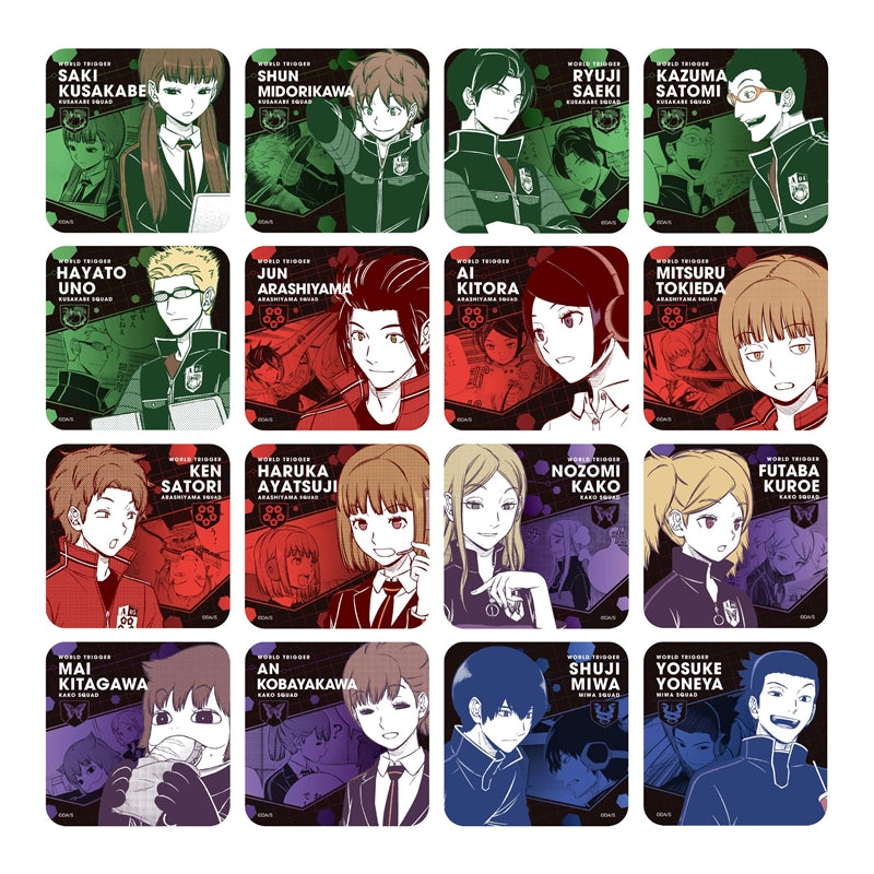 World Trigger Art Coaster 2nd Series - 1 Random
