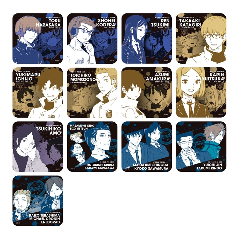 World Trigger Art Coaster 2nd Series - 1 Random