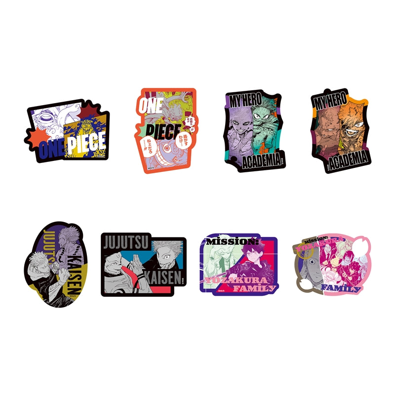 Shonen Jump Sticker Collection “Hero VS Villain” - 1 Random