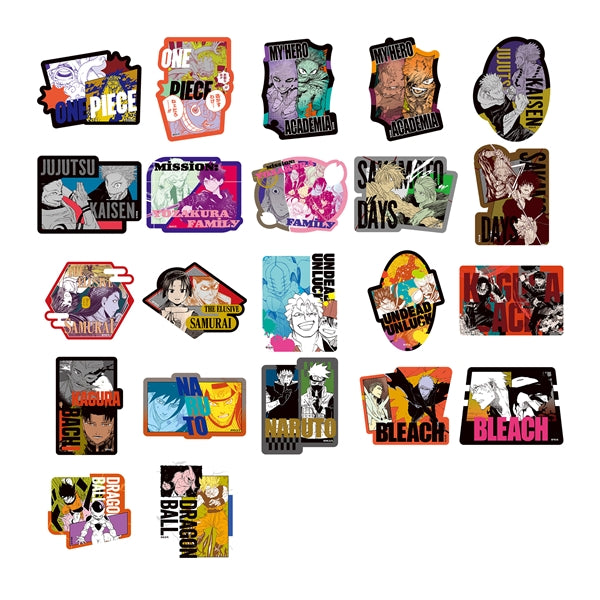Shonen Jump Sticker Collection “Hero VS Villain” - 1 Random