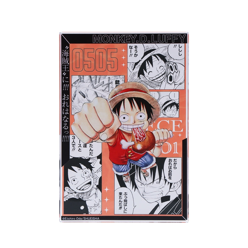 One Piece 2025 JS Birthday Acrylic Brick - Monkey D. Luffy