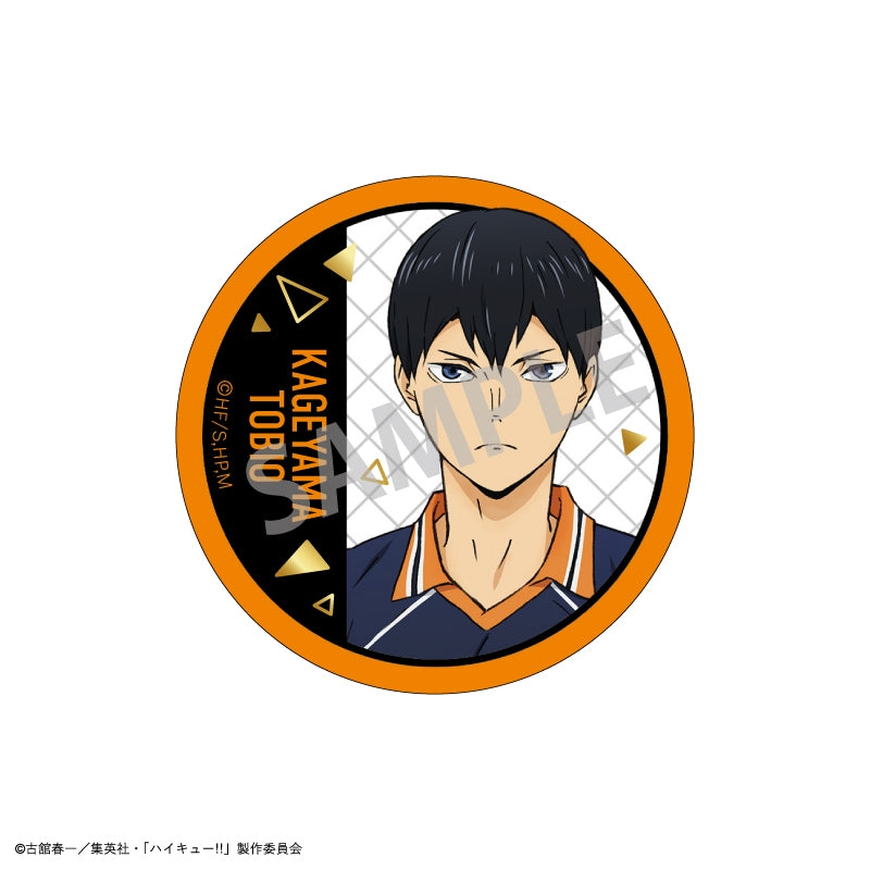 Haikyu!! Trading Foil-Stamped Can Badge B - 1 Random