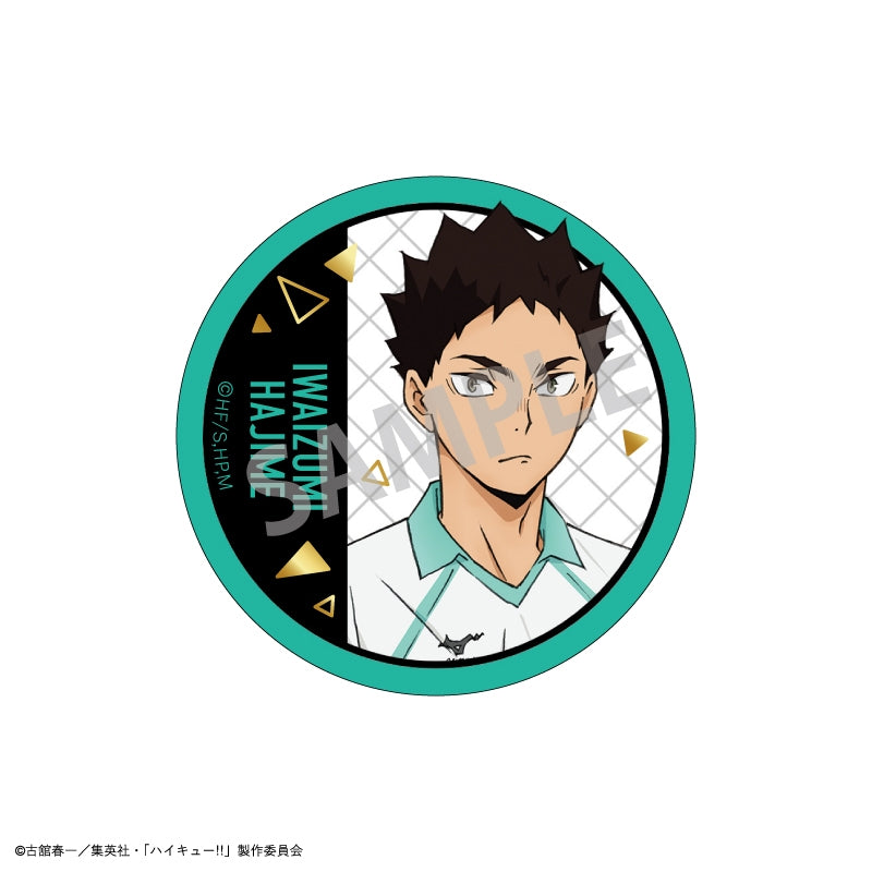 Haikyu!! Trading Foil-Stamped Can Badge B - 1 Random
