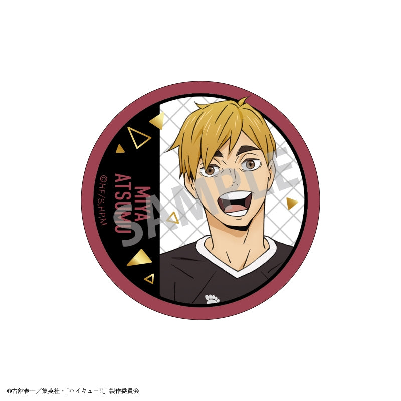 Haikyu!! Trading Foil-Stamped Can Badge B - 1 Random