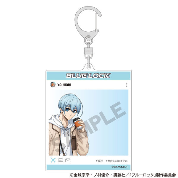 Blue Lock Travel Ver. SNS-Style Acrylic Keychain - Yo Hiori