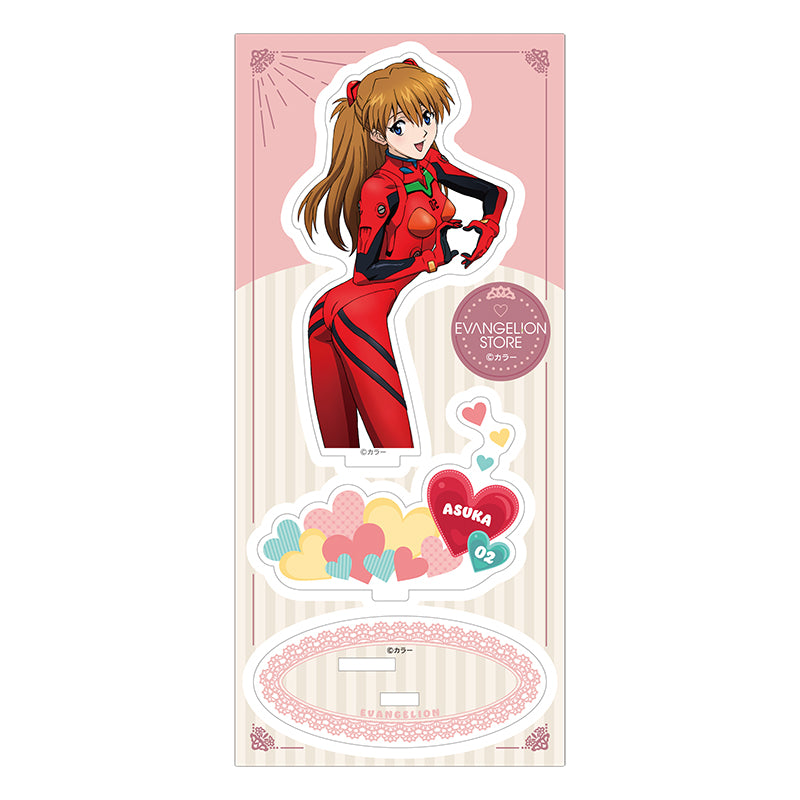 EVA Original Plug Suit Heart Pose Ver. Acrylic Stand - Asuka