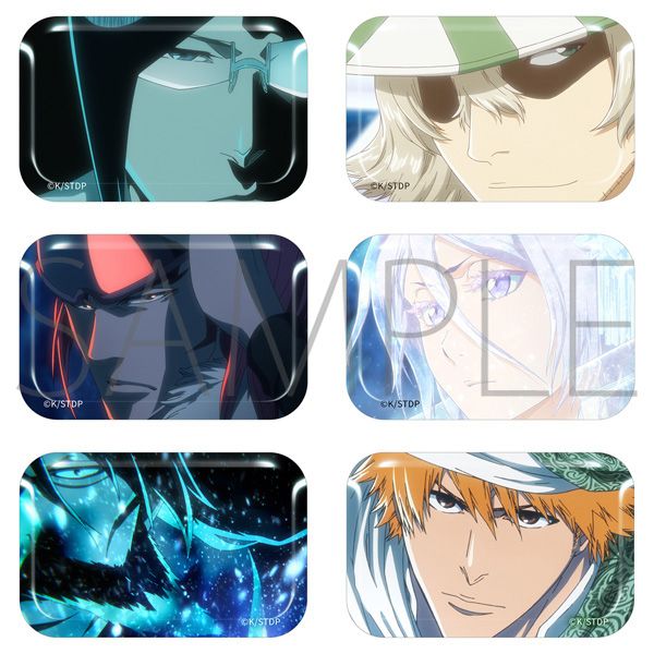 BLEACH: Thousand-Year Blood War – Trading Square Can Badge Vol.2 - 1 Random