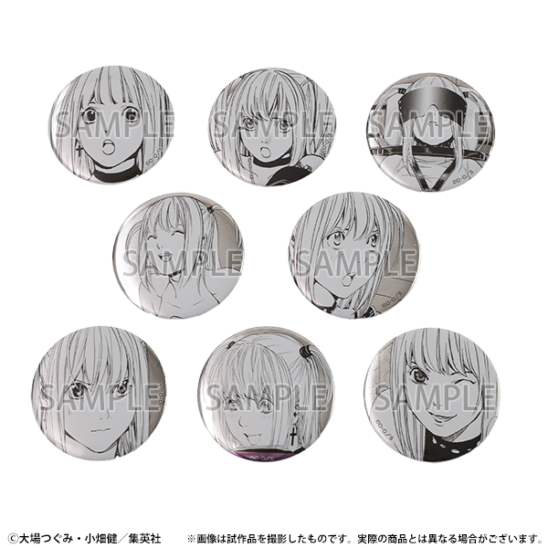 Death Note Exhibition Oshi Character Badge Collection Misa - 1 Random