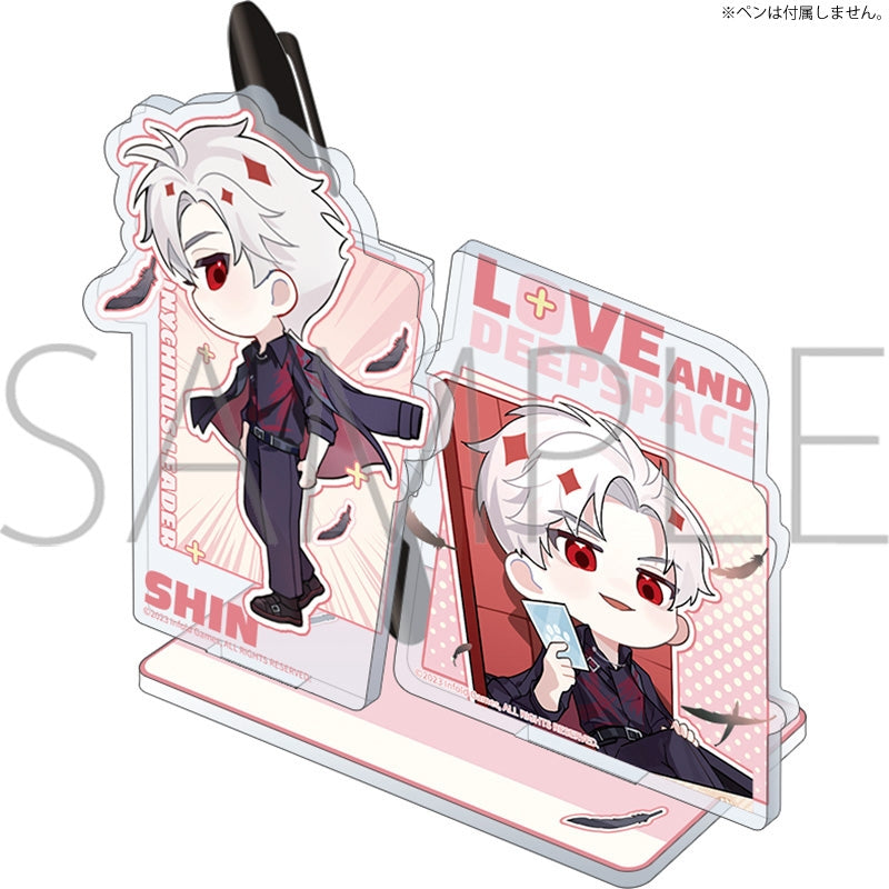 【Pre-order】Love and Deepspace Linkon Chibi Report Acrylic Pen Holder Standee
