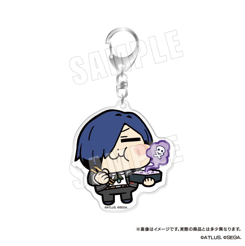 Persona 3 RELOAD Protagonist x Bkub Big Acrylic Keychain - 04. Courage Rank 6