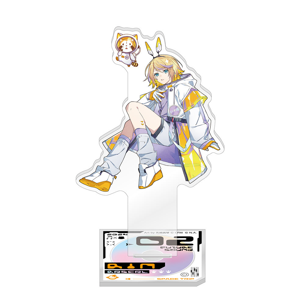 Hatsune Miku × Rascal 2024 Ver. Acrylic Stand – Kagamine Rin