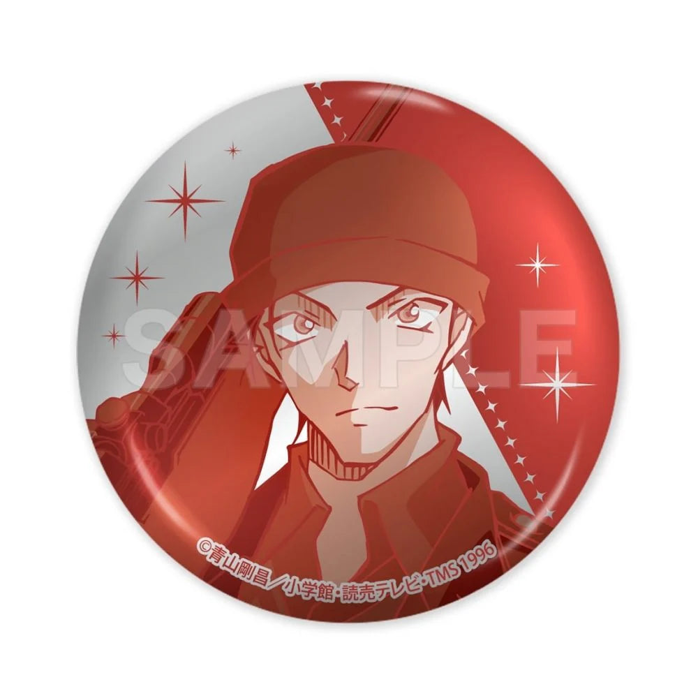 Detective Conan Metal Can Badge - Shuichi Akai