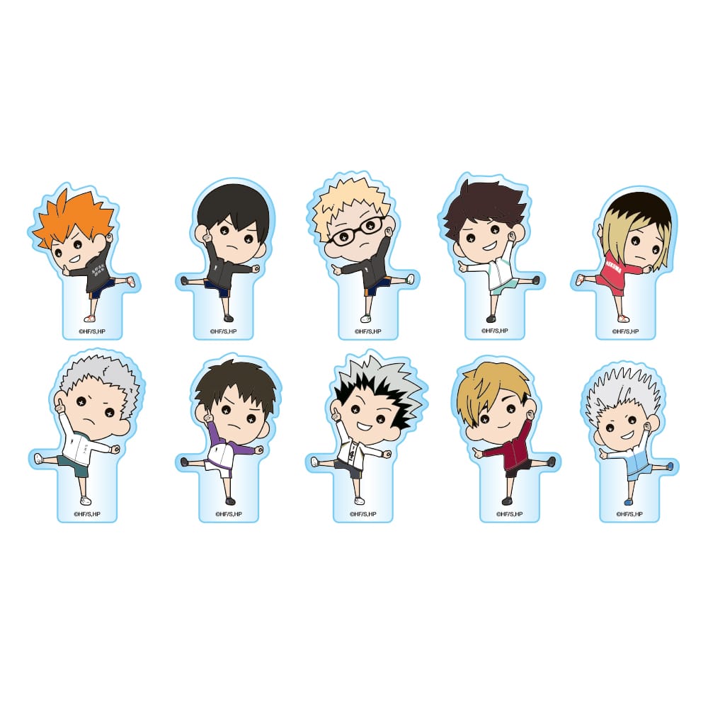 Haikyu!! Tasukko 10th Anniversary Ver. Trading Acrylic Block - 1 Random