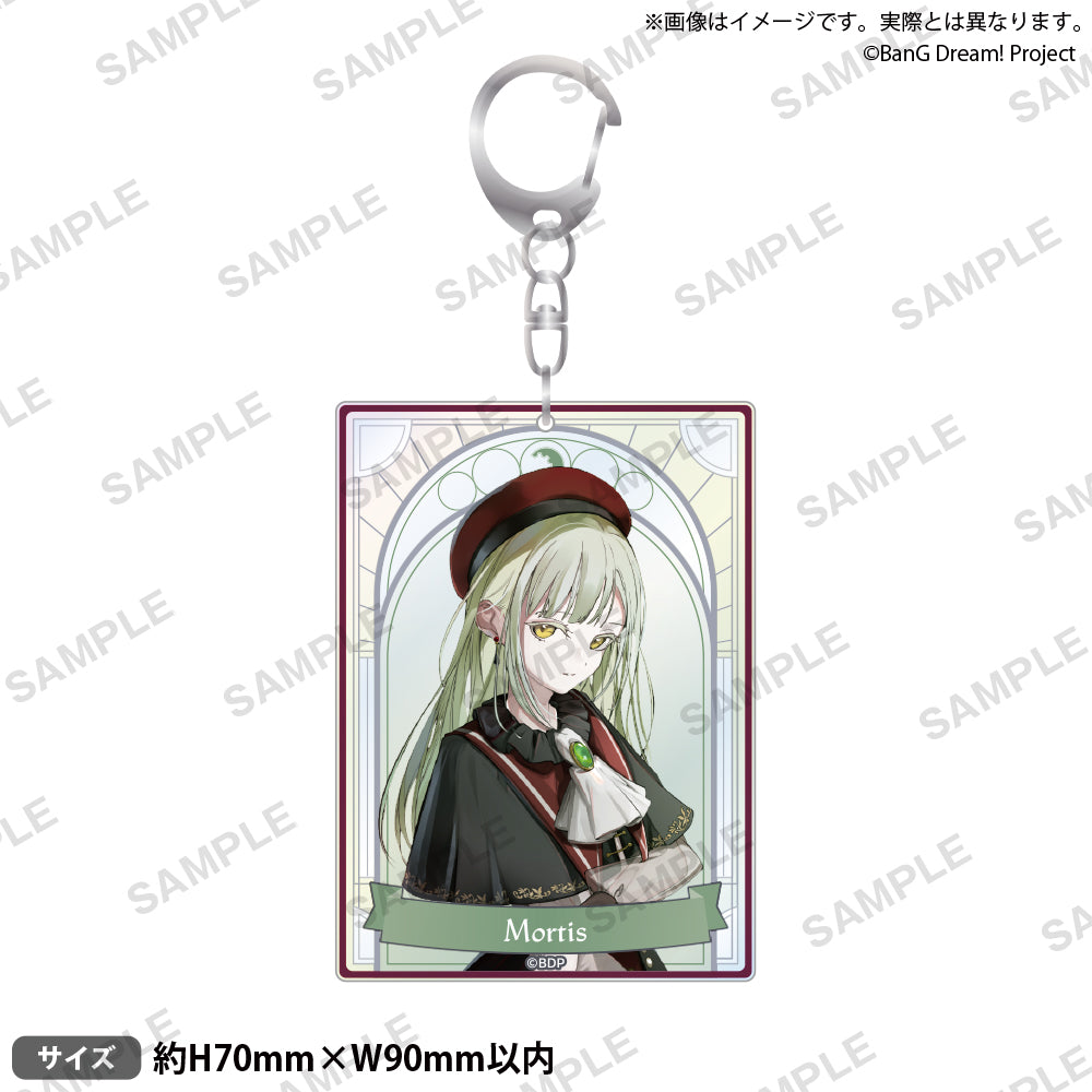 BanG Dream! Ave Mujica Twilight Glow Ver. Acrylic Keychain – Wakaba Mutsumi / Mortis