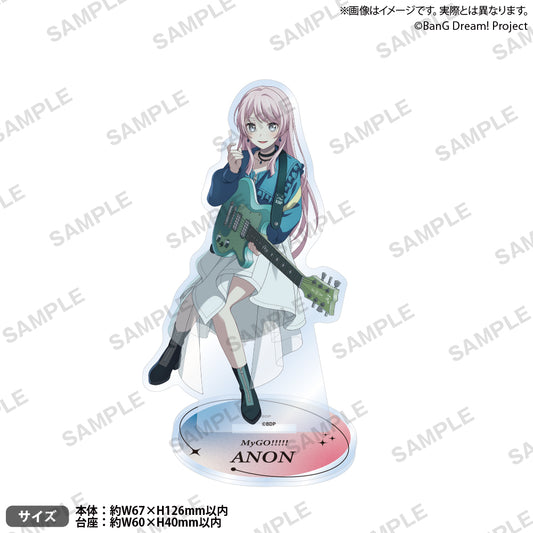 BanG Dream! MyGO!!!!! × Ave Mujica Joint Live “Wakaremichi no, Sono Saki e” Acrylic Stand - Anon Chihaya