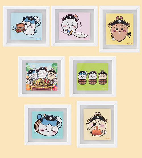 Chiikawa Adventure King Odaiba Trading Frame Magnet - 1 Random