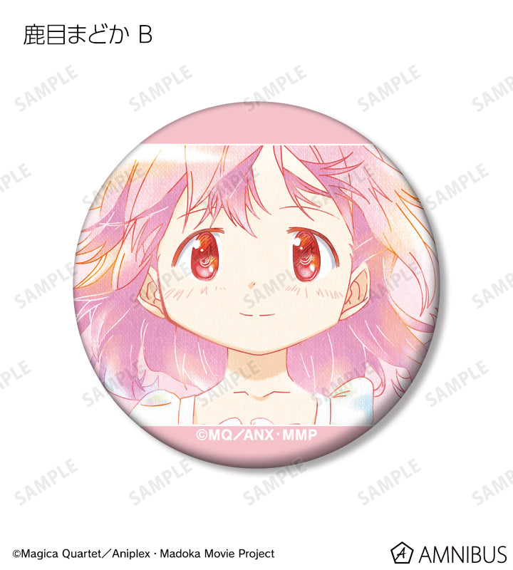 Puella Magi Madoka Magica: The Movie Trading Ani-Art aqua label Vol. 2 Matte Can Badge - 1 Random