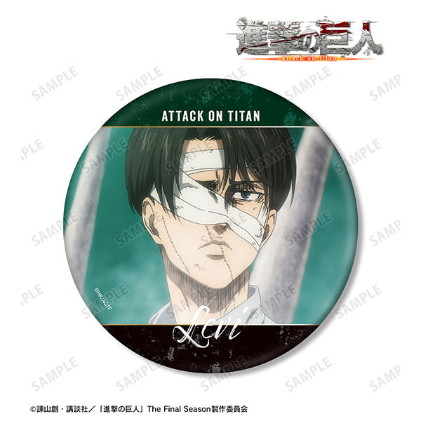 Attack on Titan Scene Big Can Badge - Levi Ackerman