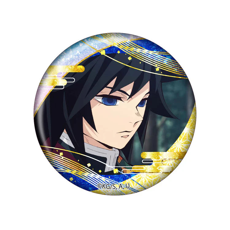 Demon Slayer Glitter Can Badge Collection Vol.2 - Giyu Tomioka