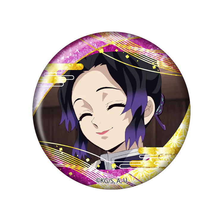 Demon Slayer Glitter Can Badge Collection Vol.2 - Shinobu Kocho