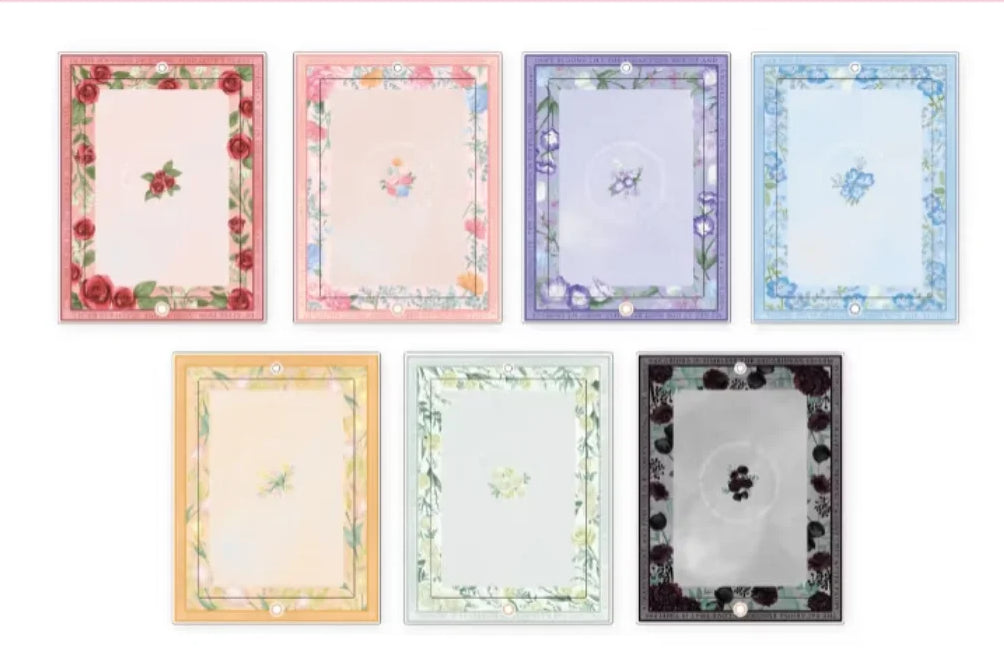Fukuya Photo Card Acrylic Frame Botanical Art - 1 Random