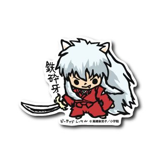 Inuyasha x B-Side Label Sticker - Inuyasha
