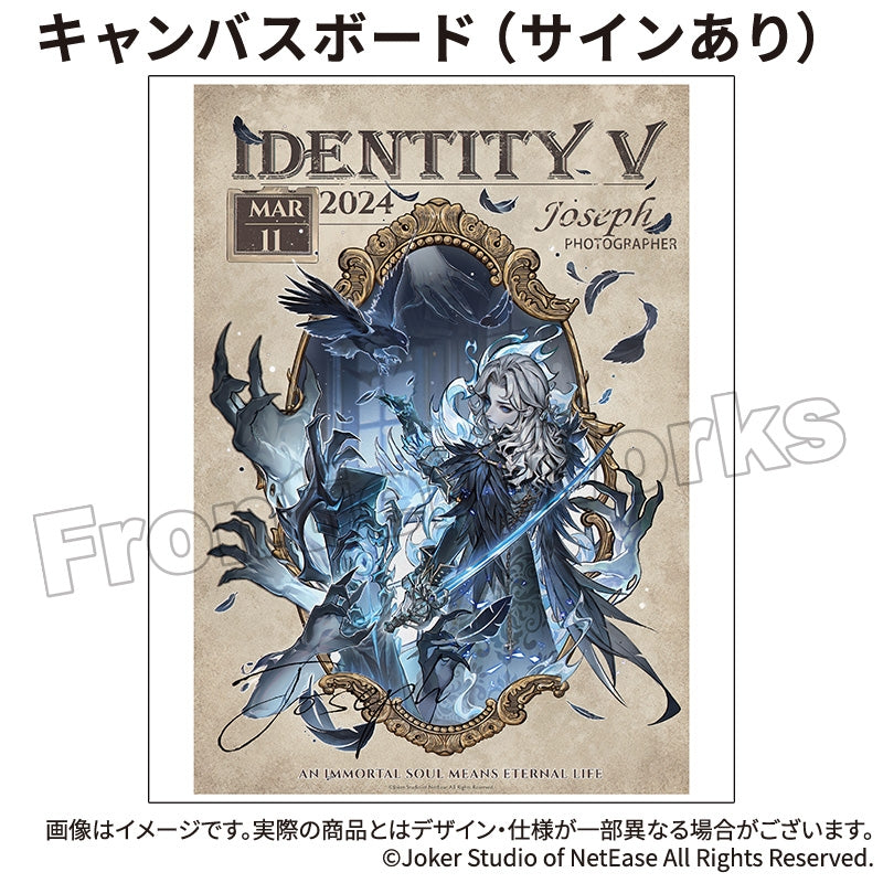 Identity V 2024 Ver. Character Day / Birthday Canvas Board with Signature - Photographer