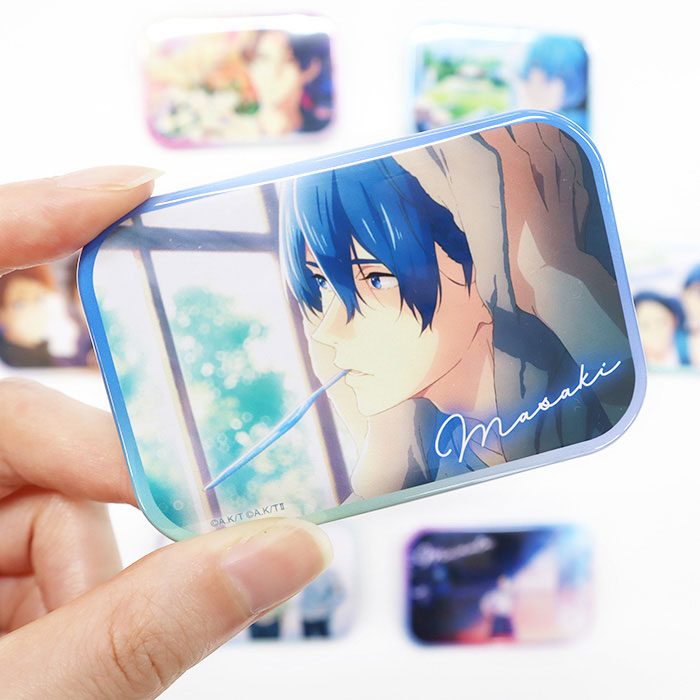 Tsurune Square Can Badge Collection B - 1 Random