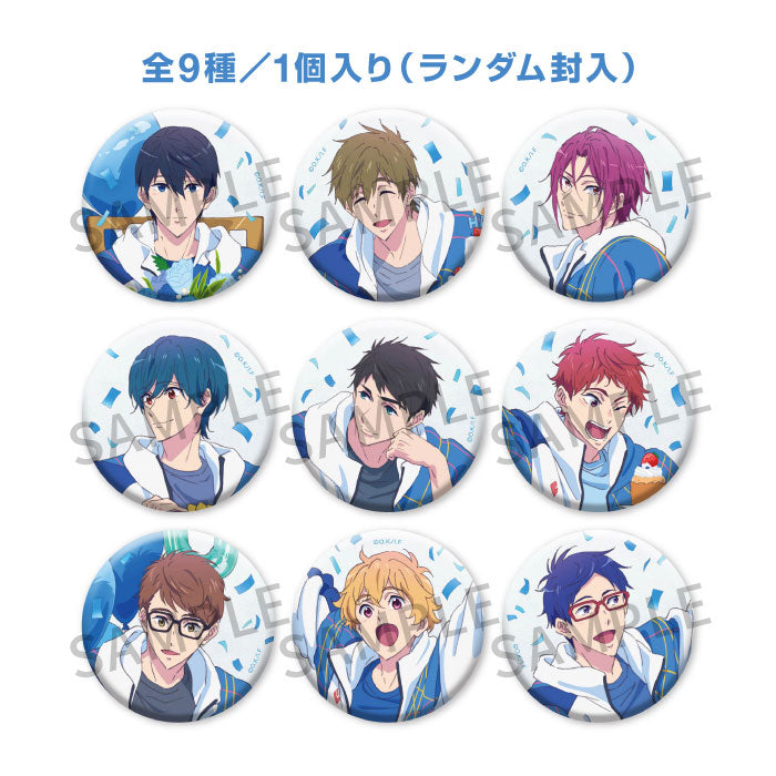 Free! The Final Stroke Celebration ver. Can Badge Collection - 1 Random
