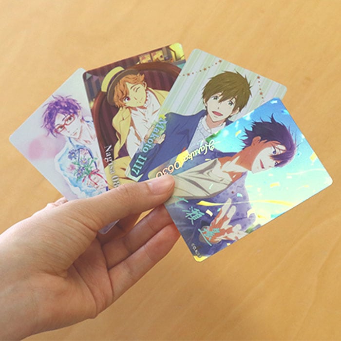 Free! Series Birthday Glitter Art Card Collection - 1 Random