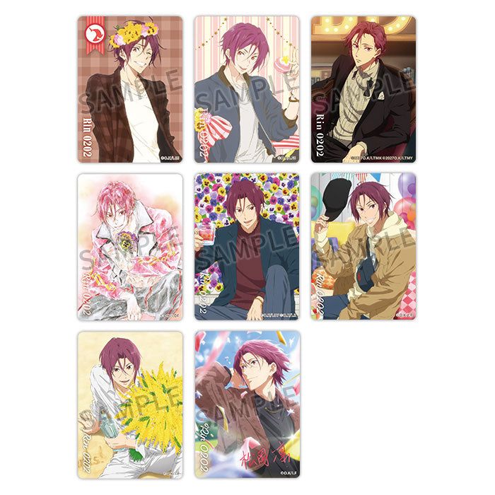 Free! Series Birthday Glitter Art Card Collection - 1 Random