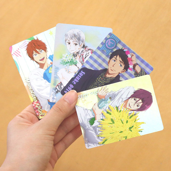 Free! Series Birthday Glitter Art Card Collection - 1 Random