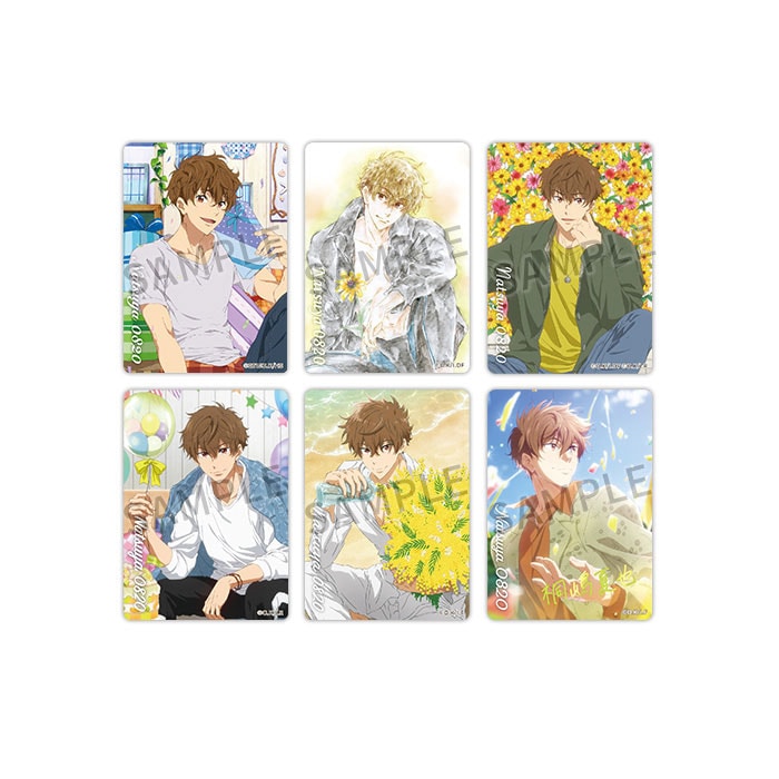 Free! Series Birthday Glitter Art Card Collection - 1 Random