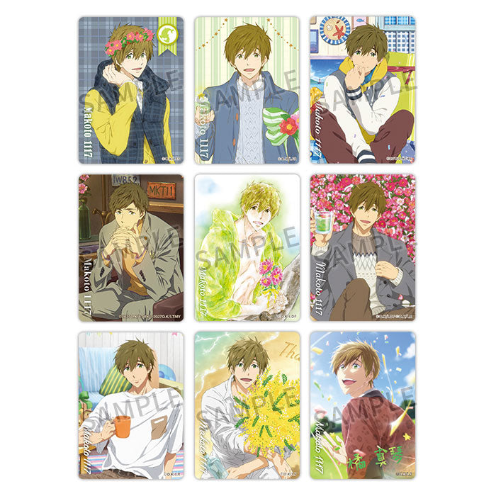 Free! Series Birthday Glitter Art Card Collection - 1 Random
