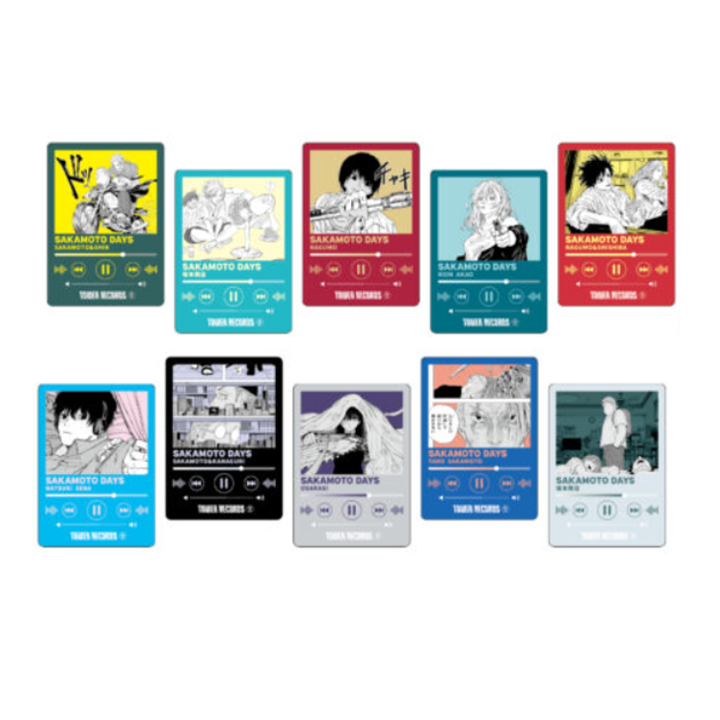 SAKAMOTO DAYS x Tower Records Café Music Player Card Collection - 1 Random