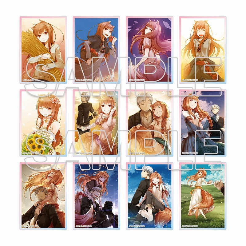 Spice and Wolf Trading Aurora Acrylic Card Ver. B - 1 Random