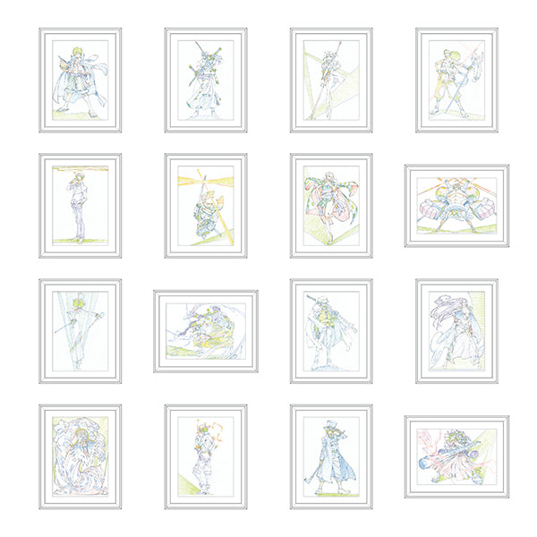 One Piece ILLUSTRATION WORKS Frame Magnet - 1 Random