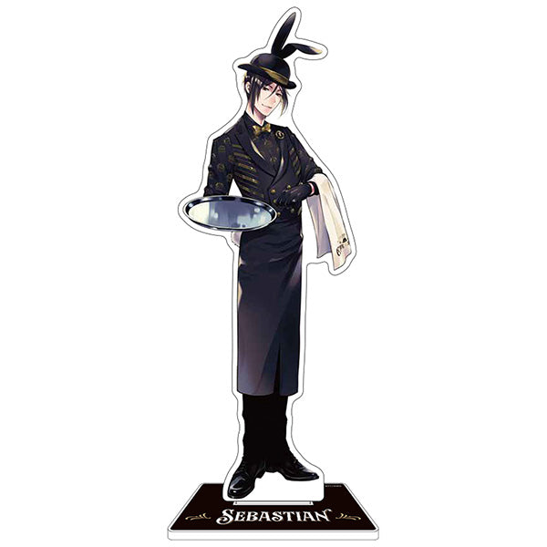 Black Butler: Black Label Bitter Rabbit Café & Shop Ver. Big Acrylic Stand – Sebastian Michaelis