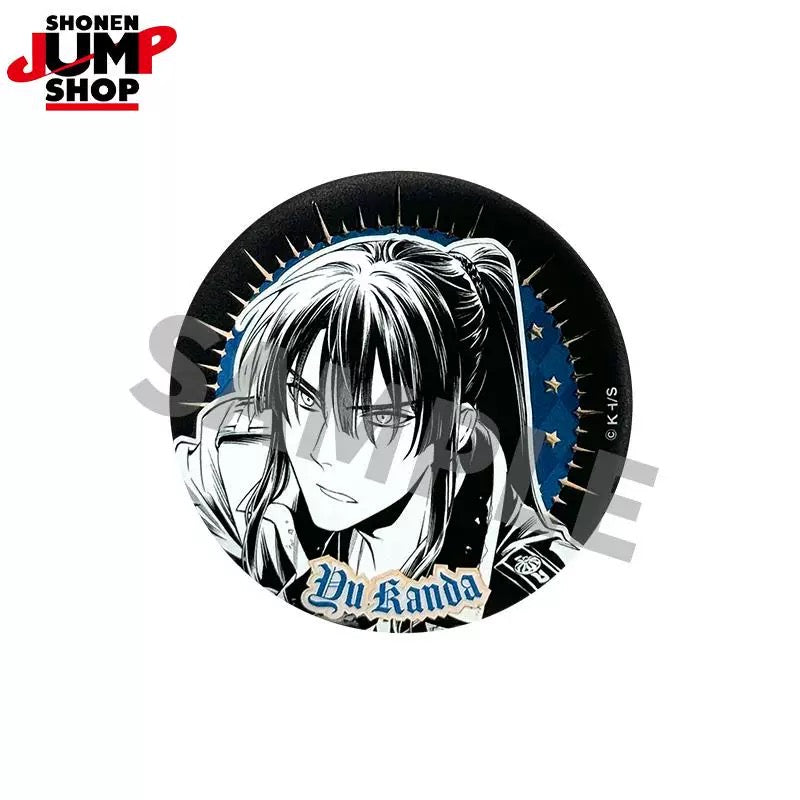 D.Gray‑man Character Can Badges - 1 Random
