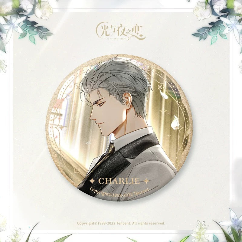 Light and Night Wedding Ver. Badge - Charlie / 查理苏
