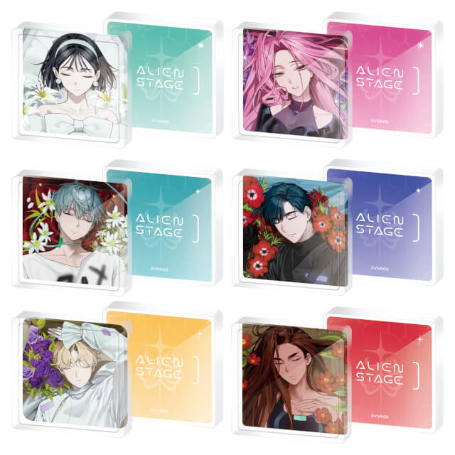 Alien Stage Drowing Bloom Acrylic Block - 1 Random