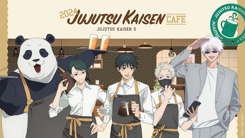 Jujutsu Kaisen 0 Cafe Limited Can Badge - 1 Random